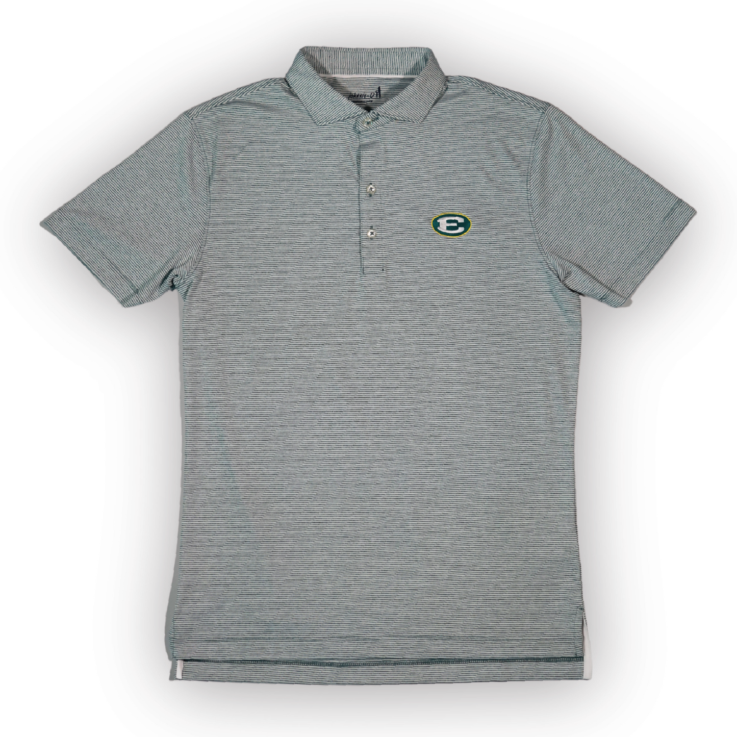 Johnnie-O Performance Polo - Striped Grey