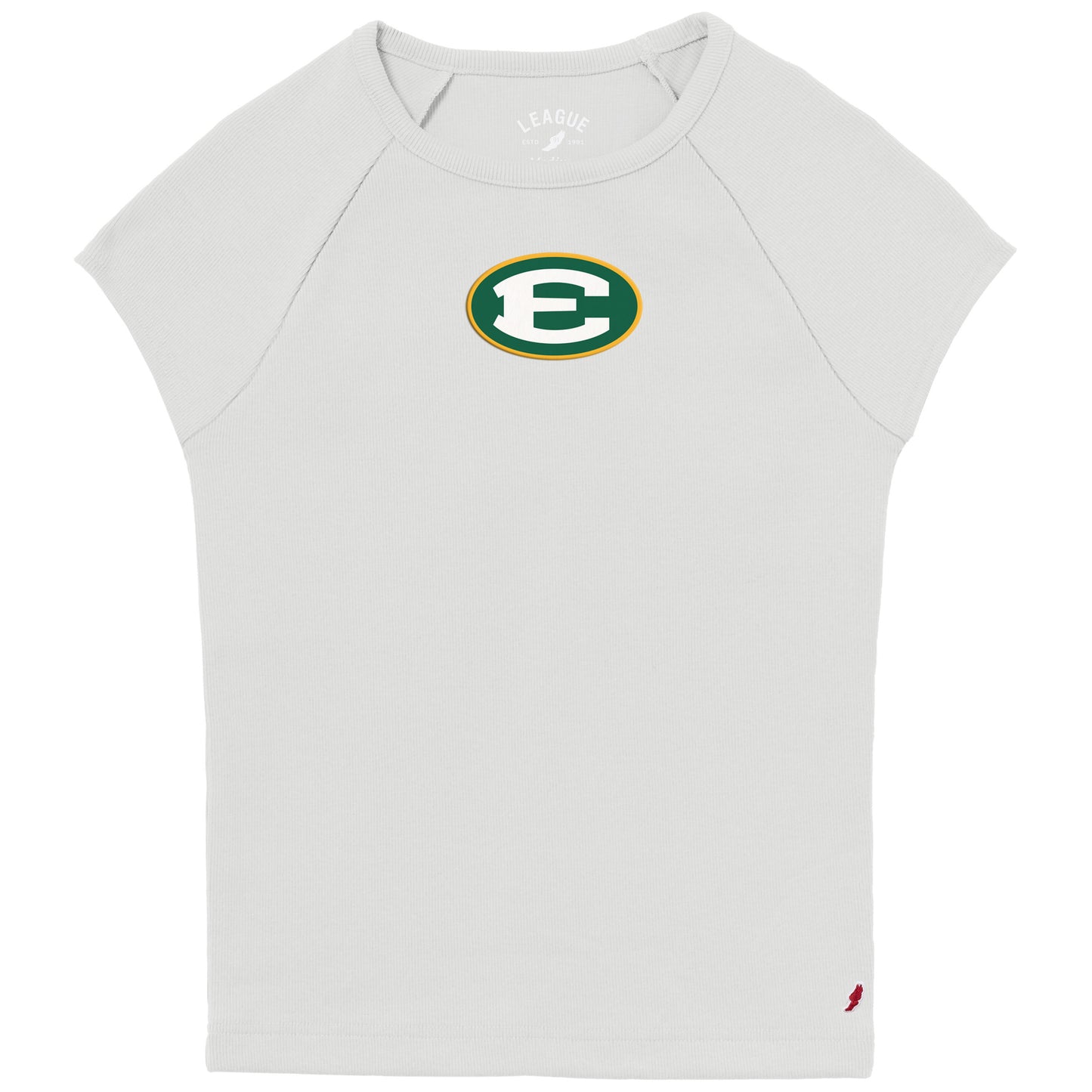 League Retro Rib Babydoll Tee