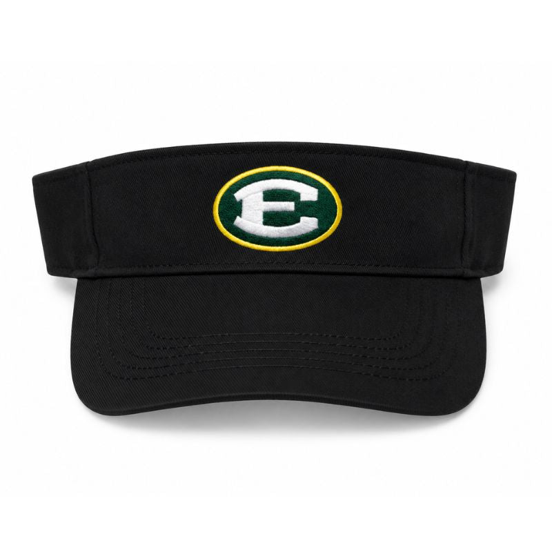 Black Visor with Oval E