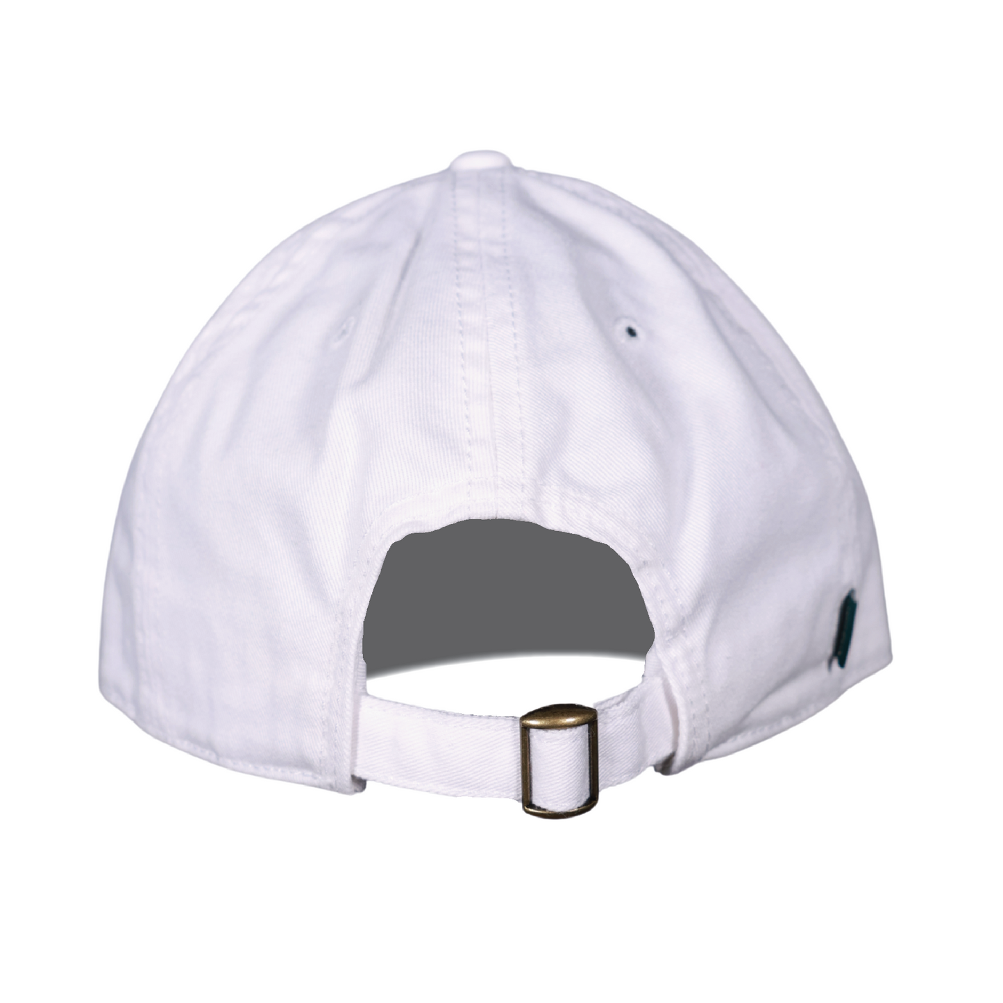 Twill White Embroidered Hat