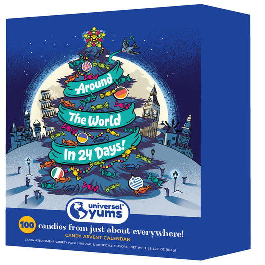 Around the World Candy Advent Calendar
