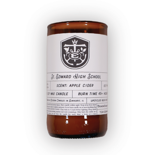 Hand-Poured 100% Soy Wax Candle - Apple Cider