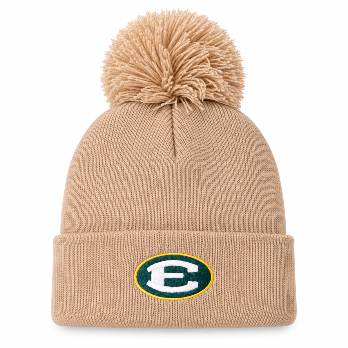 Satin-Lined Pom Beanie