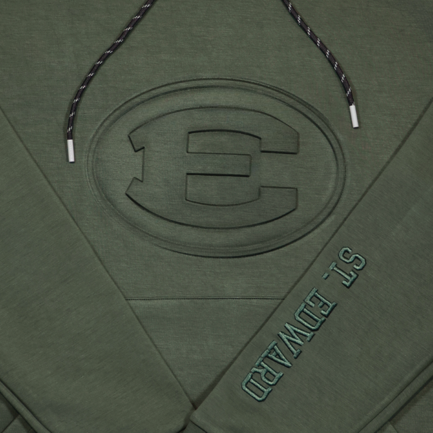 Embossed Oval-E Hoodie