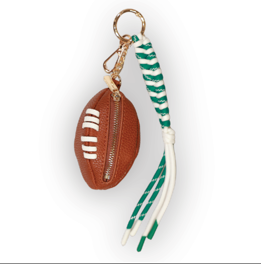 Football Bag Charm/Key Ring