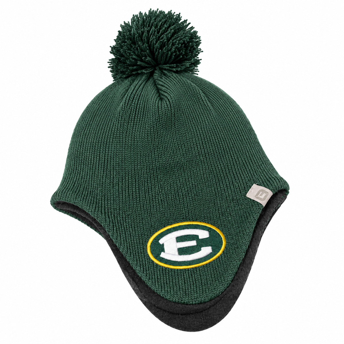 Toddler Earflap Pom Beanie
