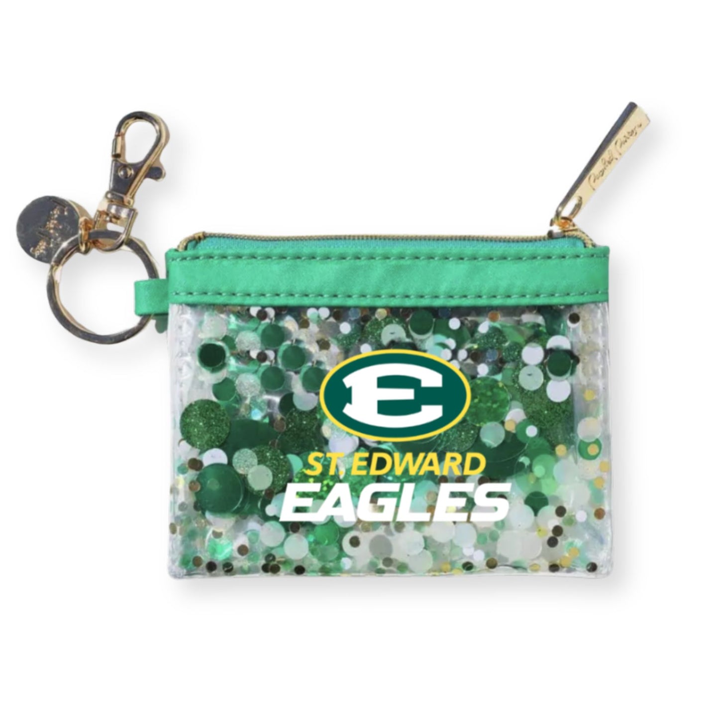 Glitter Wallet Keychain