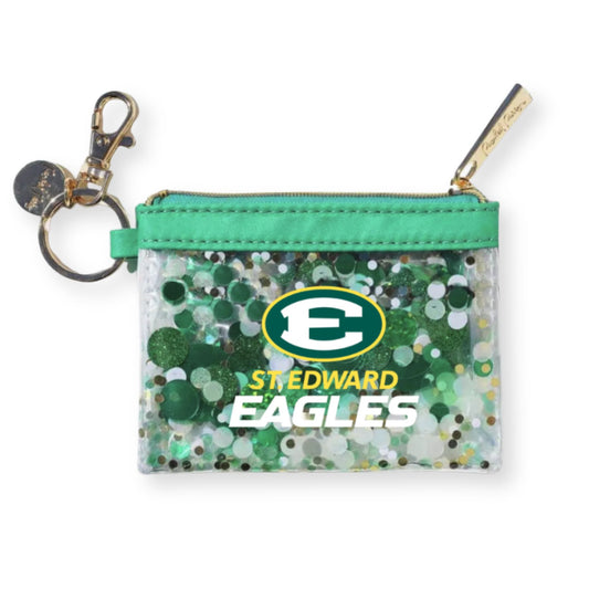 Glitter Wallet Keychain