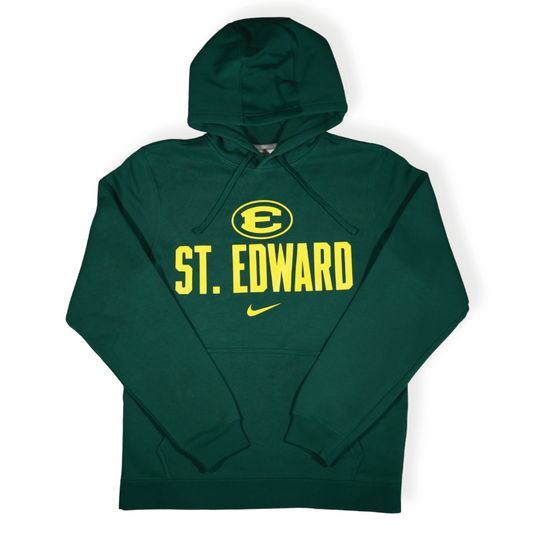 Nike Club Fleece Hoodie-Green