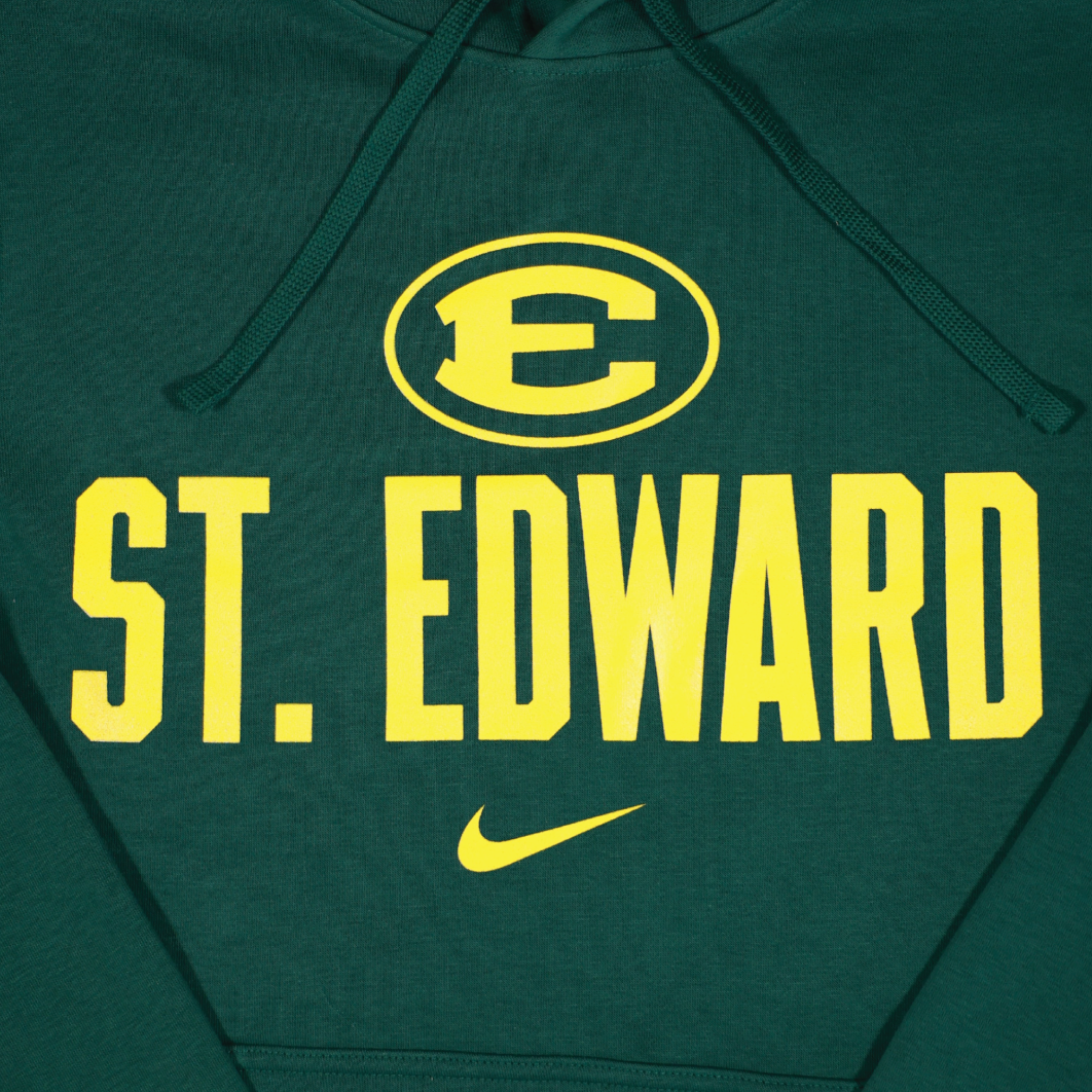 Nike Club Fleece Hoodie-Green