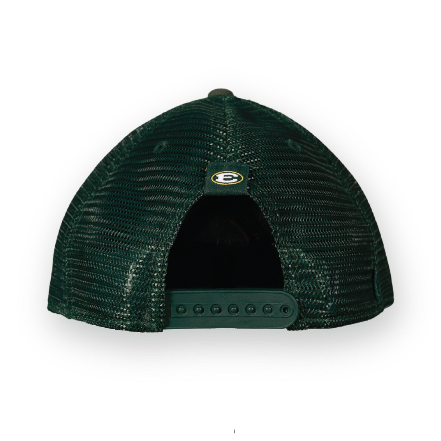 Embroidered Striped Logo Hat