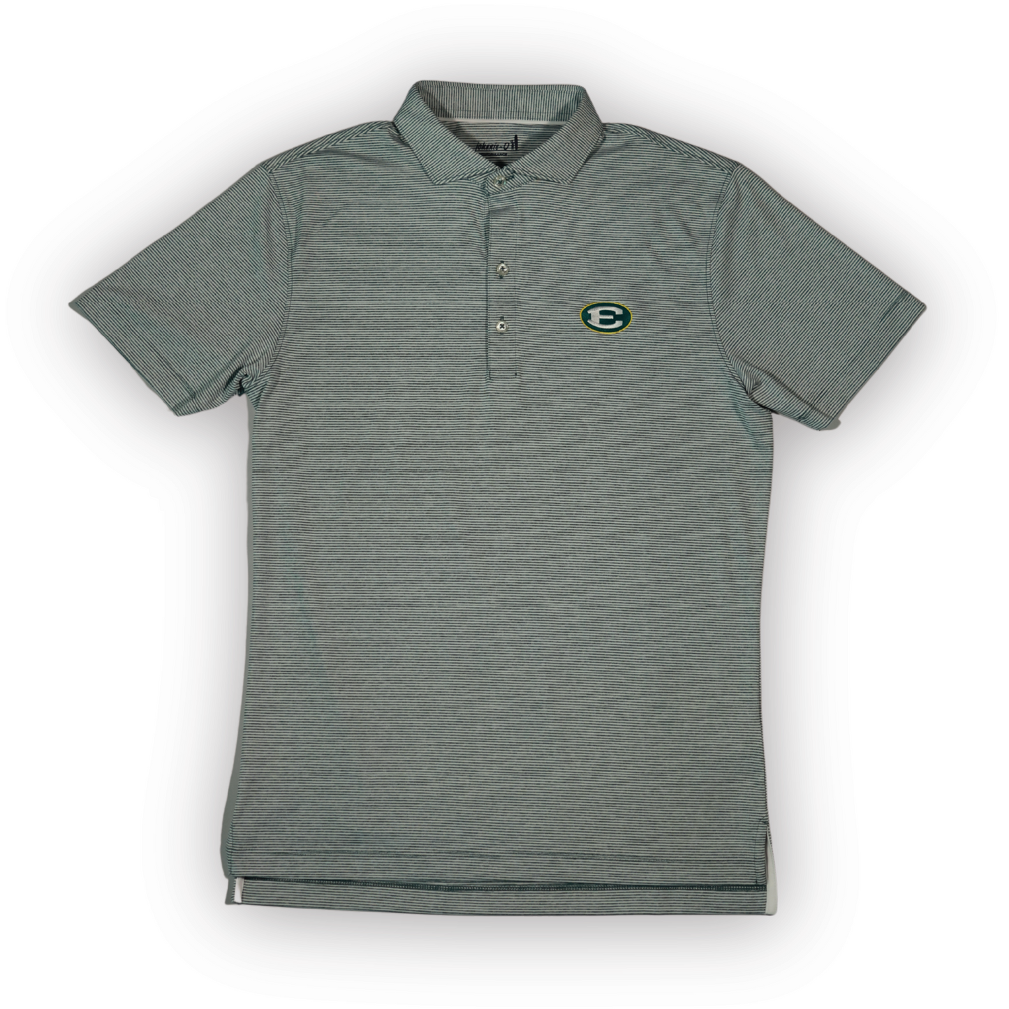 Johnnie-O Performance Polo - Striped Green