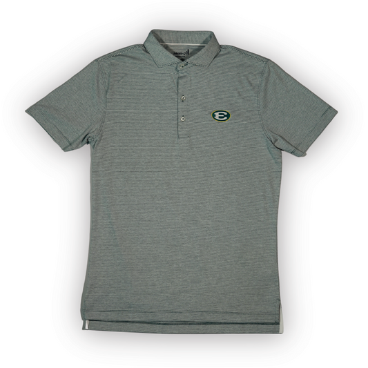 Johnnie-O Performance Polo - Striped Green