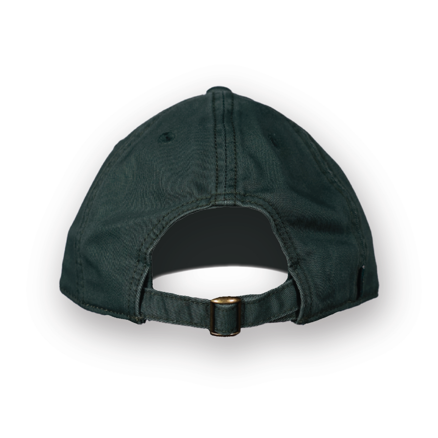 Twill Green Embroidered Hat