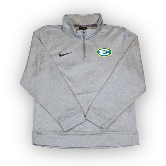 Youth Nike Therma 1/4 Zip-Grey