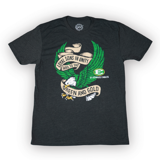 GV Art + Design Green & Gold T-Shirt