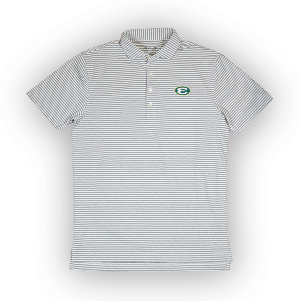 Johnnie-O Performance Polo - Thick Striped Green