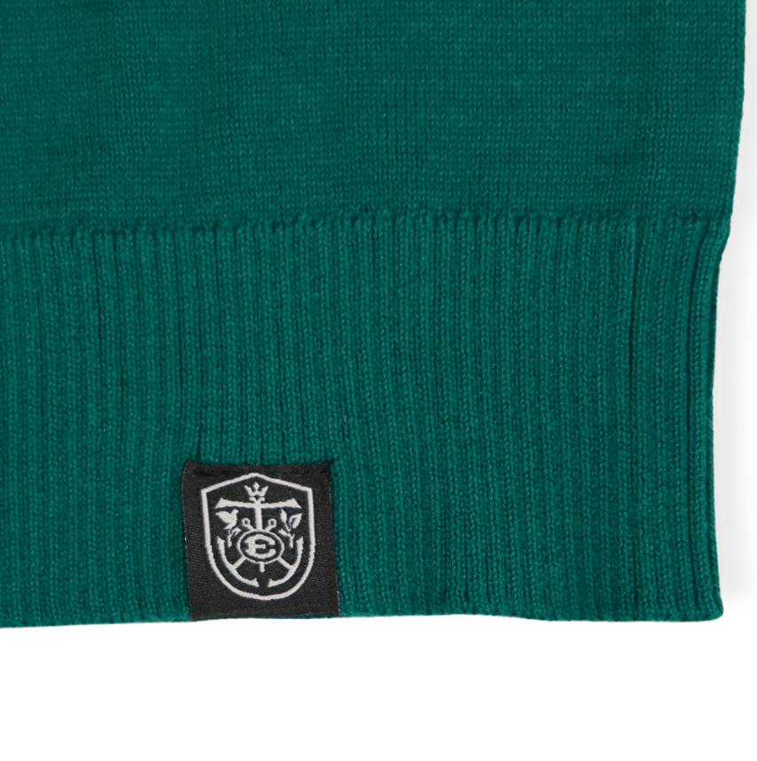 Green and Gold Crewneck Sweater