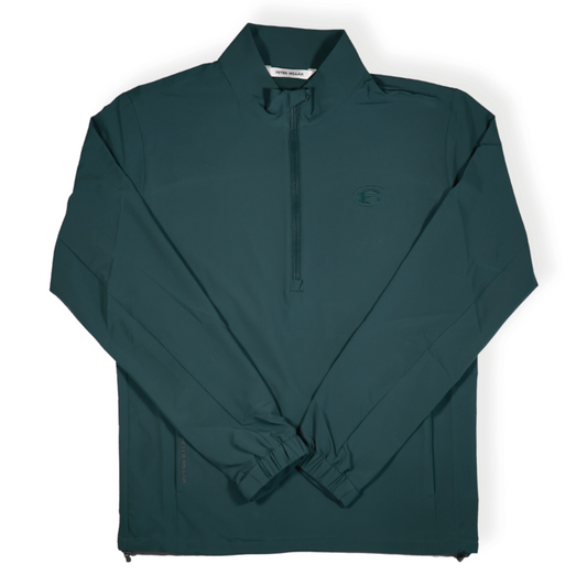 Peter Millar Dunes Half Zip-Green
