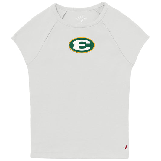 League Retro Rib Babydoll Tee
