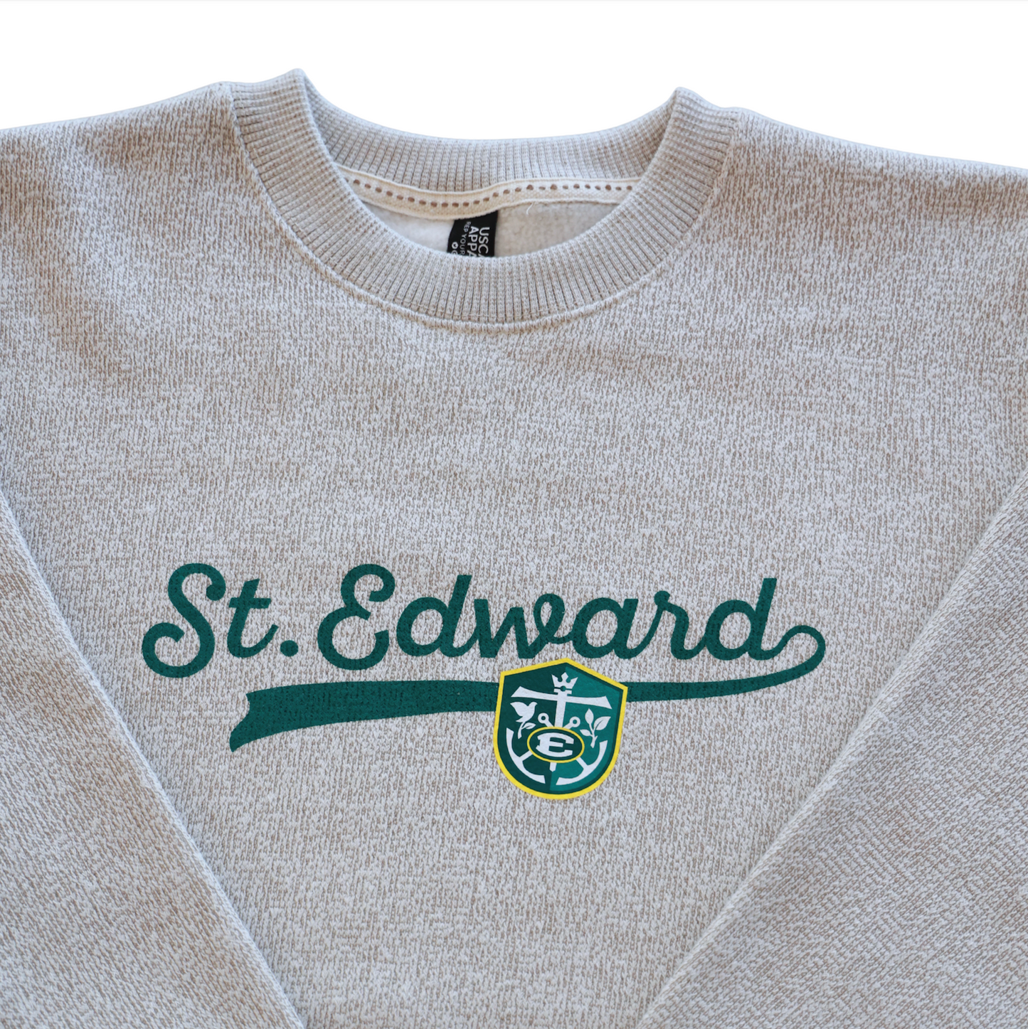 Textured Fleece Crewneck