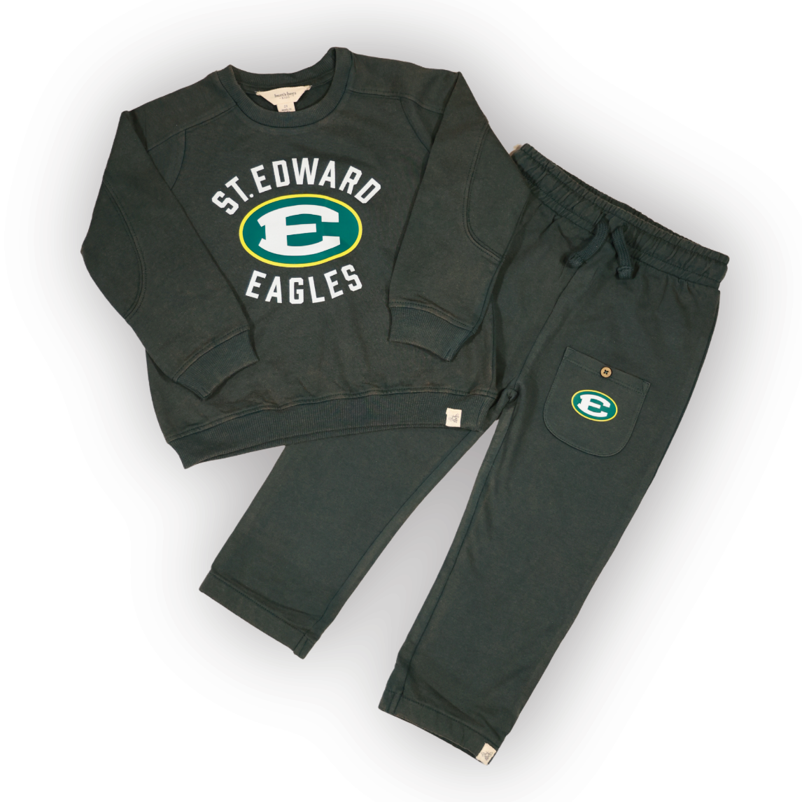 Burt’s Bees 2pc Sweatsuit-Green