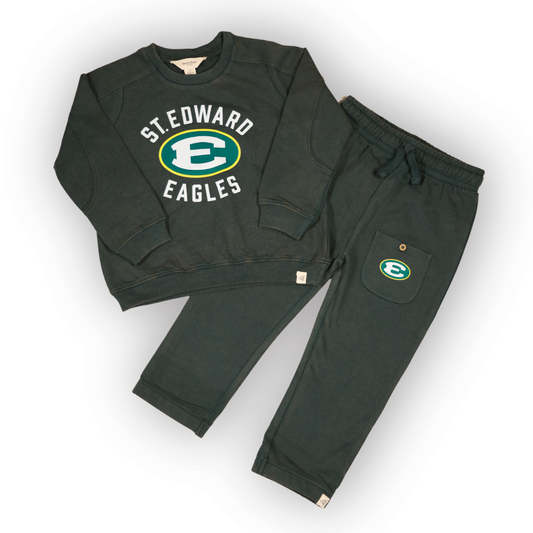 Burt’s Bees 2pc Sweatsuit-Green