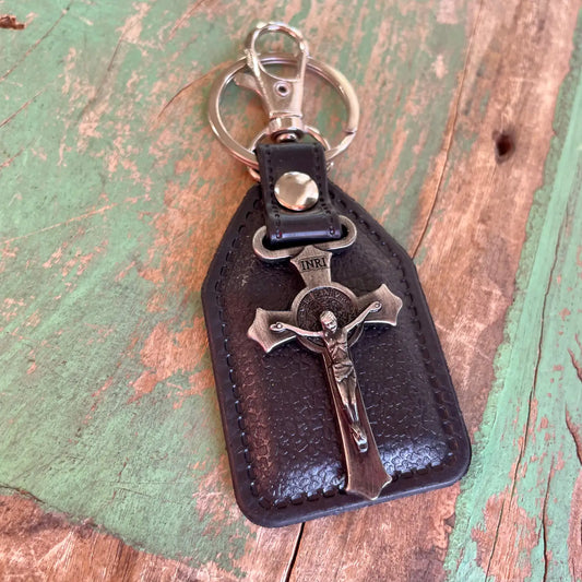 Crucifix Keychain