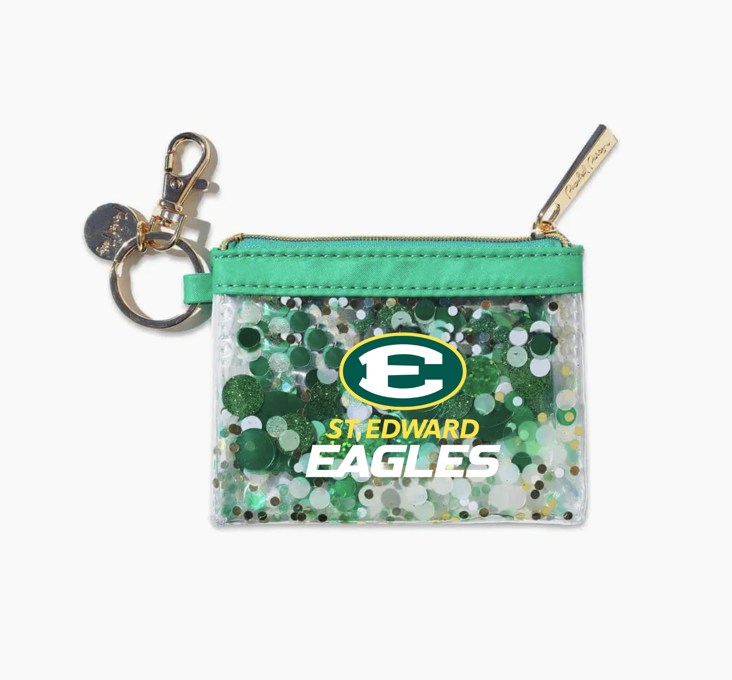 Glitter Wallet Keychain